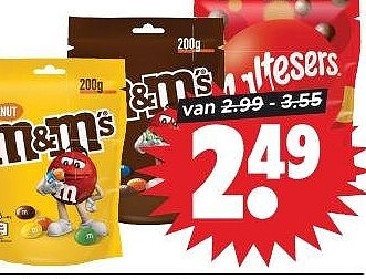 M&M's of Maltesers