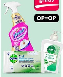 Vanish en Dettol