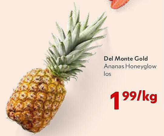 Del Monte Gold Ananas Honeyglow los