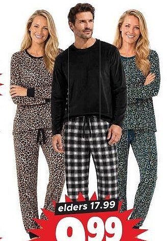 Fleece pyjama