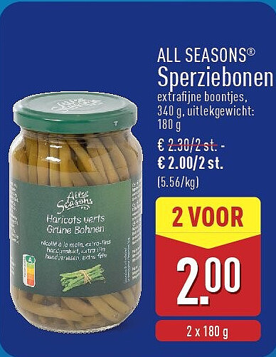 Sperziebonen