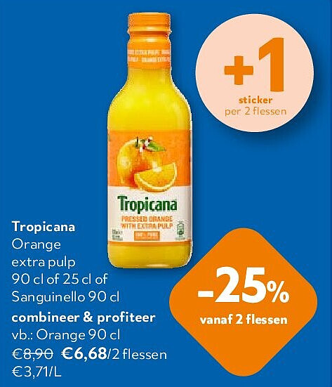 Tropicana Orange 90 cl