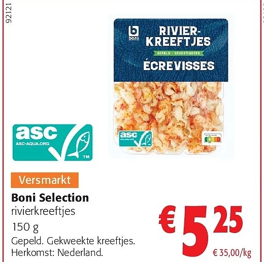 Boni Selection rivierkreeftjes 150 g