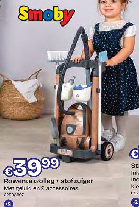 Rowenta trolley + stofzuiger