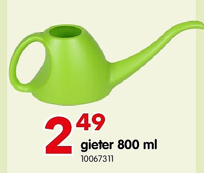 gieter 800 ml