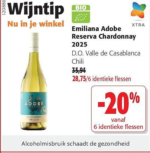 Emiliana Adobe Reserva Chardonnay 2025