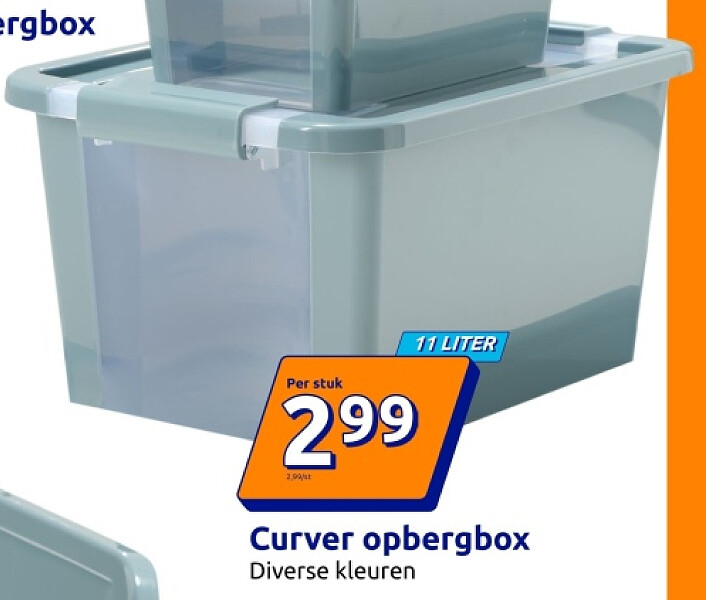 Curver opbergbox 11 LITER
