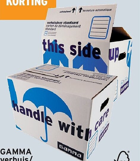 GAMMA verhuis/bewaarbox 50 L