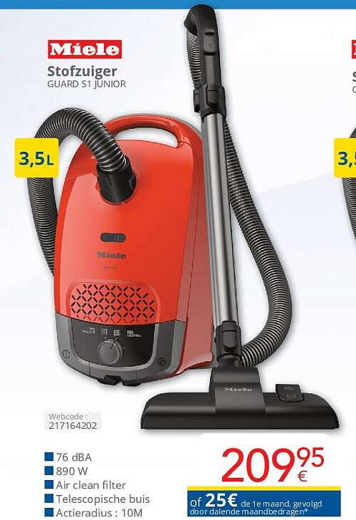 Stofzuiger GUARD S1 JUNIOR