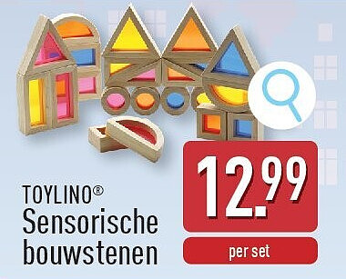 TOYLINO® Sensorische bouwstenen