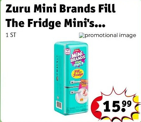 Zuru Mini Brands Fill The Fridge Mini's...