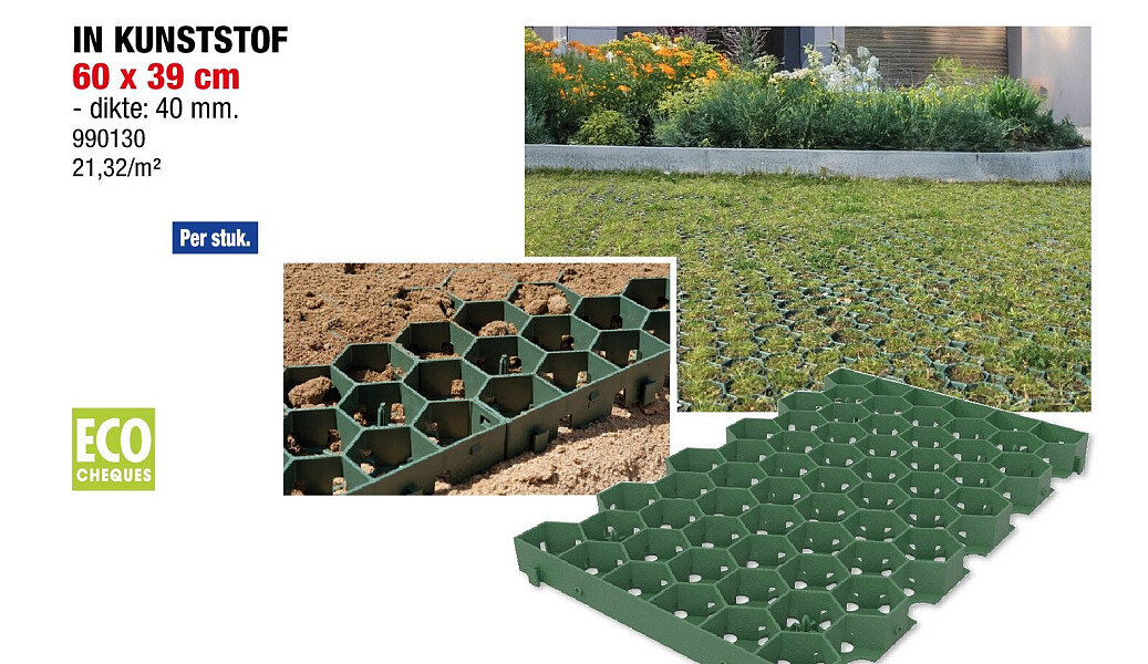 IN KUNSTSTOF 60 x 39 cm