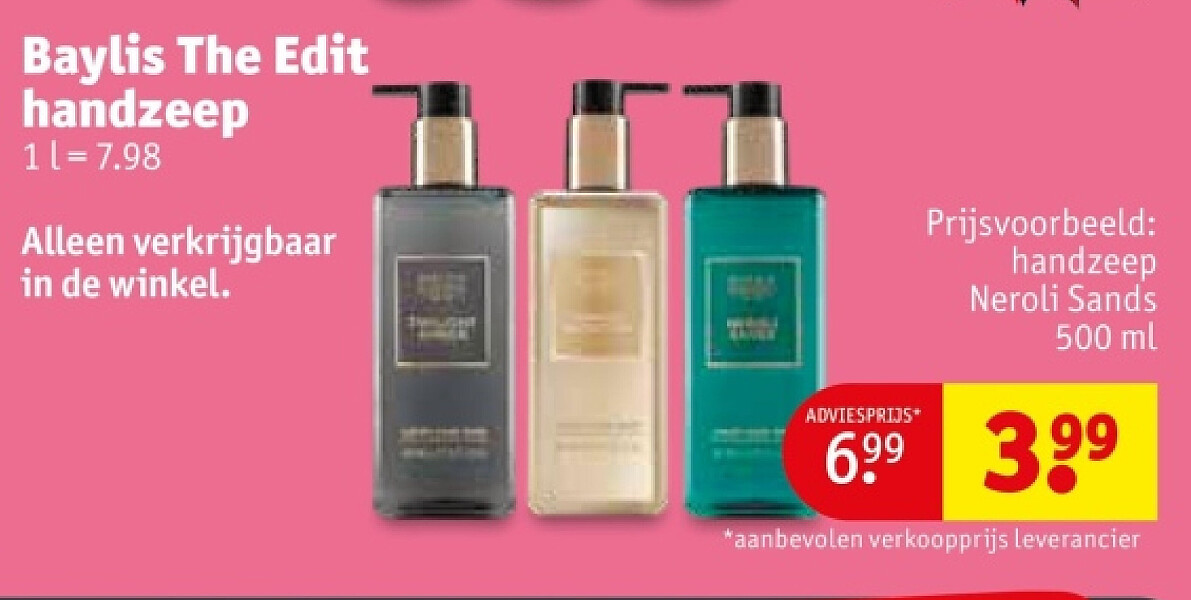 Baylis The Edit handzeep