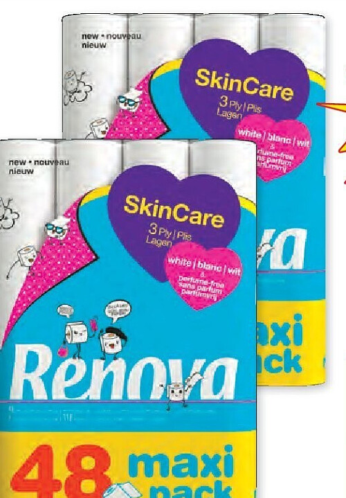 Renova toiletpapier Skincare