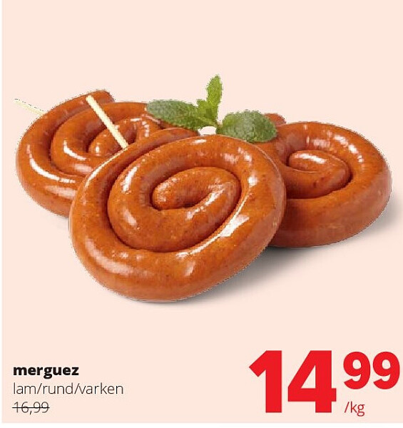 merguez lam/rund/varken