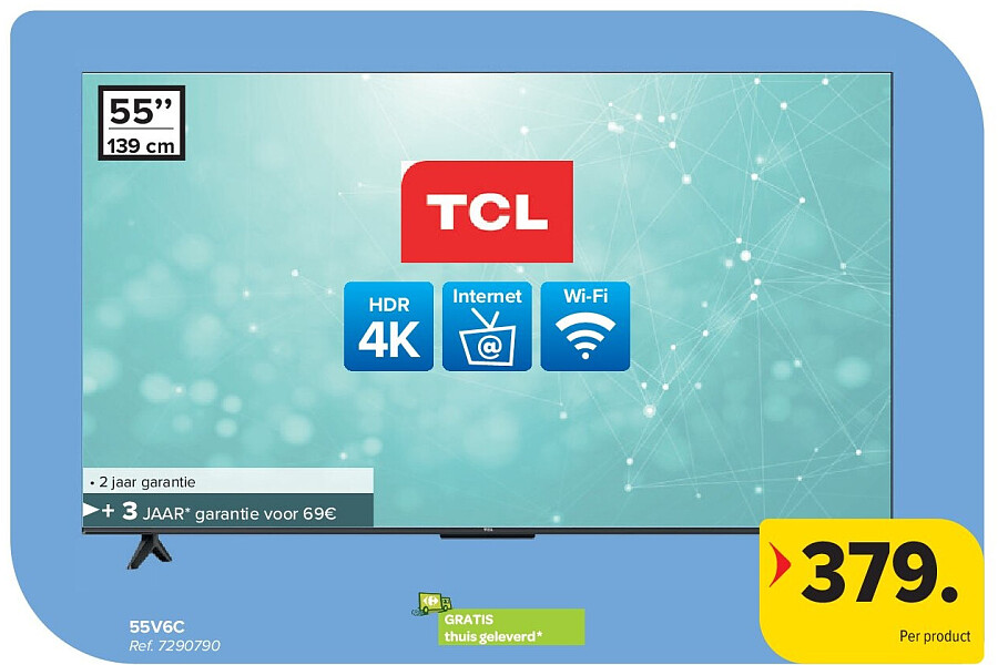 TCL 55V6C 4K TV