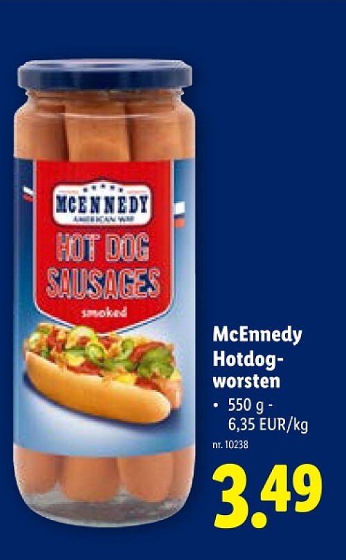 Hotdogworsten