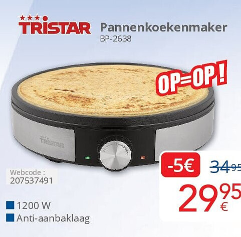 Pannenkoekenmaker BP-2638