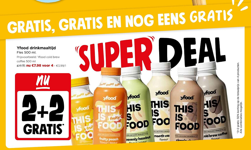 Yfood drinkmaaltijd