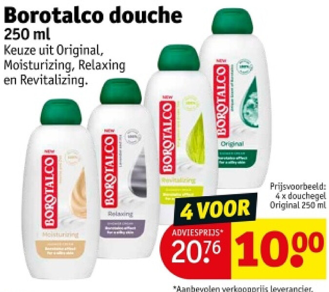 Borotalco douche
