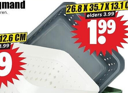 Opbergmand 26,8 x 35,7 x 13,1 cm
