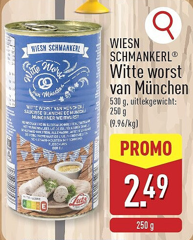 Witte worst van München