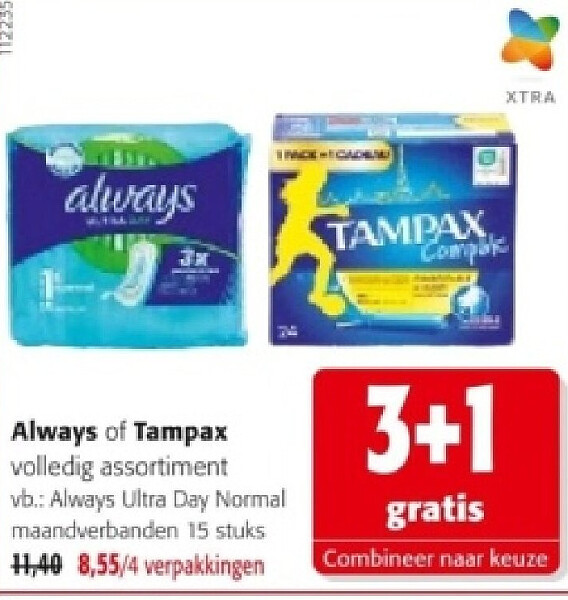 Always Ultra Day Normal maandverbanden 15 stuks