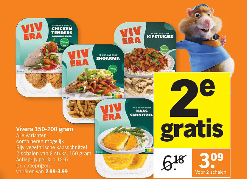 Vivera 150-200 gram