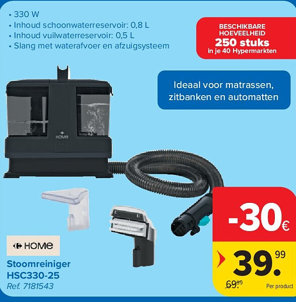 Stoomreiniger HSC330-25