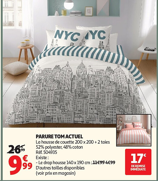 Parure Toma Actuel 200 x 200 cm