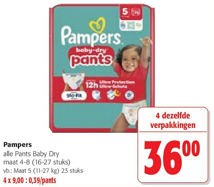 Pampers alle Pants Baby Dry