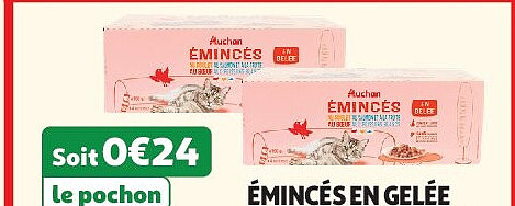 Émincés en gelée pour chat