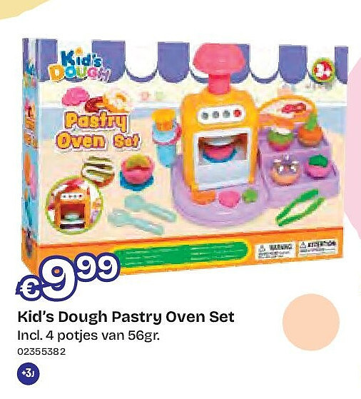 Kid’s Dough Pastry Oven Set