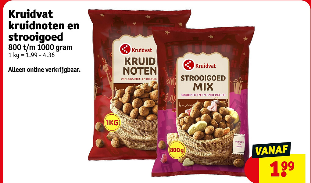 Kruidvat kruidnoten en strooigoed