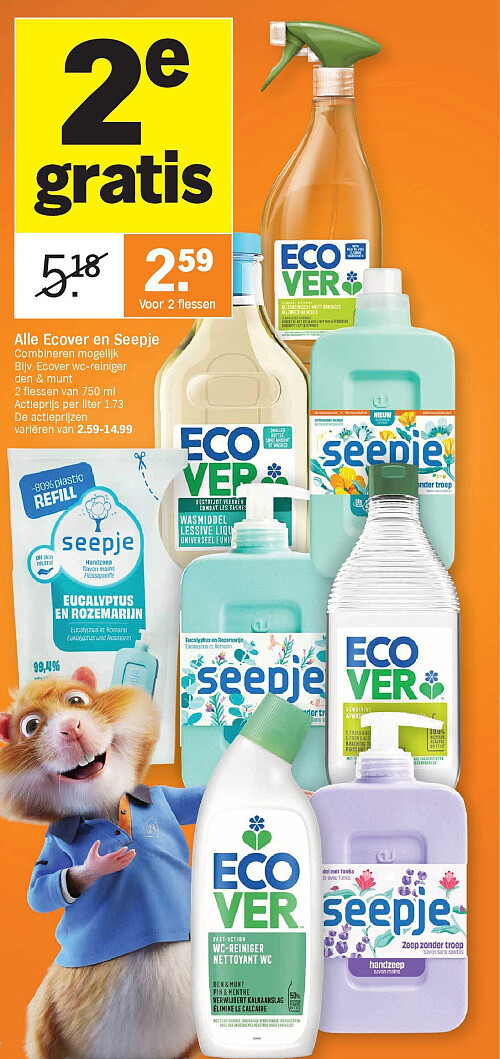 Alle Ecover en Seepje