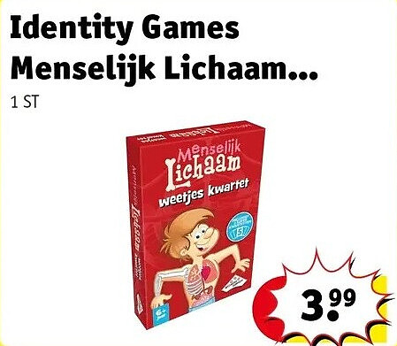 Identity Games Menselijk Lichaam...
