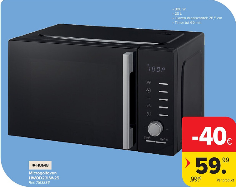 Microgolfoven HWOD23LW-25