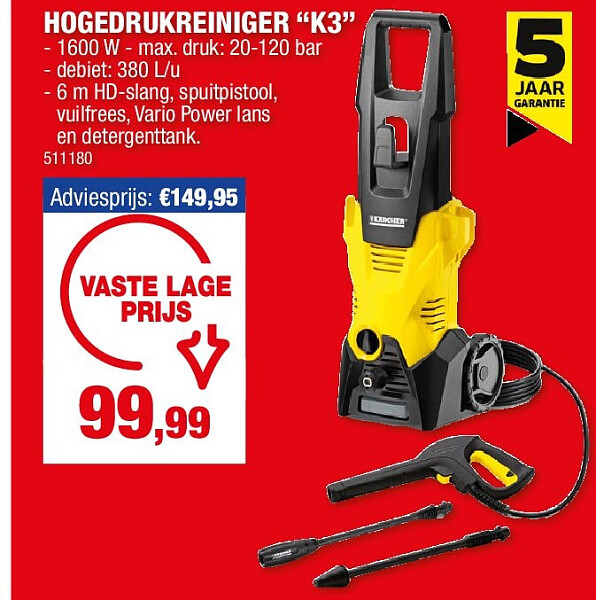 HOGEDRUKREINIGER “K3”