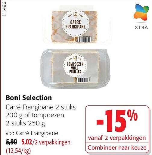 Boni Selection Carré Frangipane