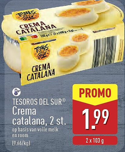 Crema catalana, 2st.