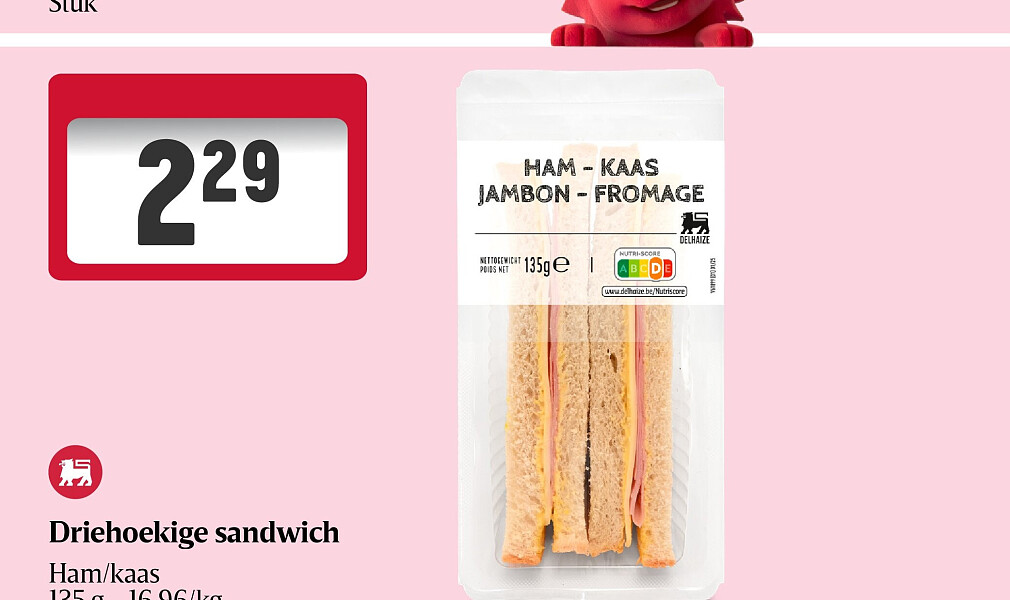 Driehoekige sandwich