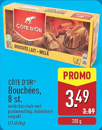 Bouchées, 8st.