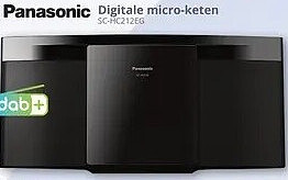 Panasonic digitale micro-keten SC-HC212EG