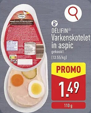 Varkenskotelet in aspic
