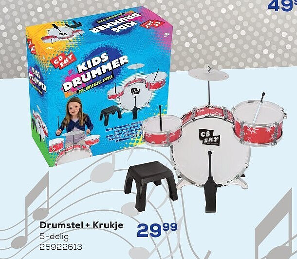 Drumstel + Krukje