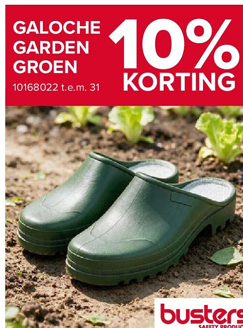 Galoche Garden Groen