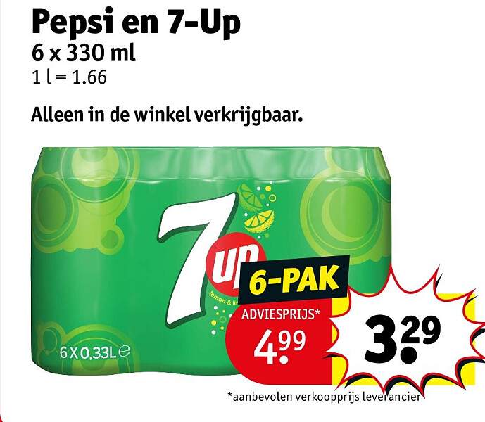 Pepsi en 7-Up