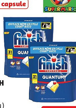 Capsules lave-vaisselle Finish Quantum x31