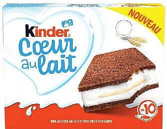 Cœur au lait Kinder