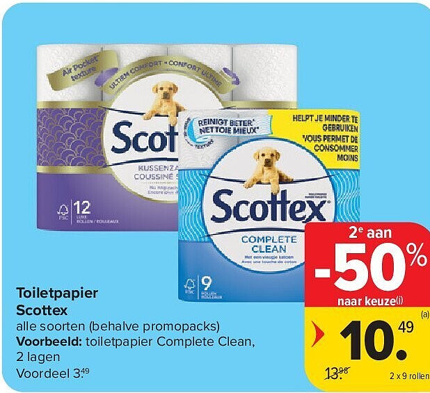 Toiletpapier Scottex